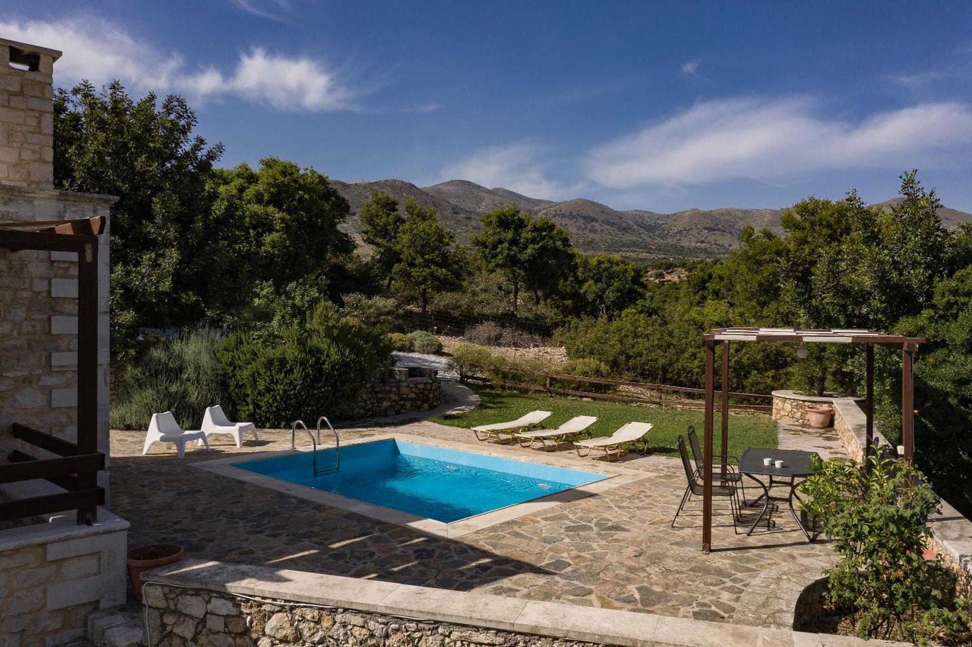Koules Estate, With Private Pools & Bbq - Embracing Nature, By Thinkvilla Argouli Oda fotoğraf